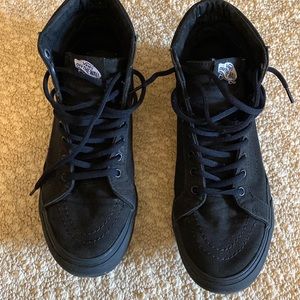 Size 8.5 high top vans